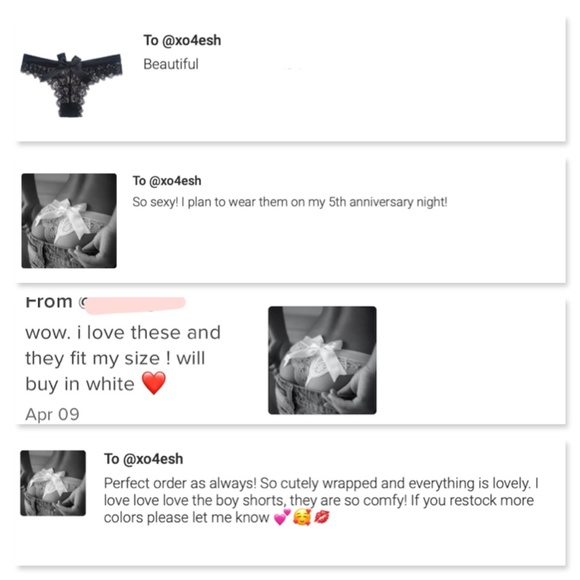 Bow Detail Lace Low Rise Thongs Black or White - Picture 16 of 16